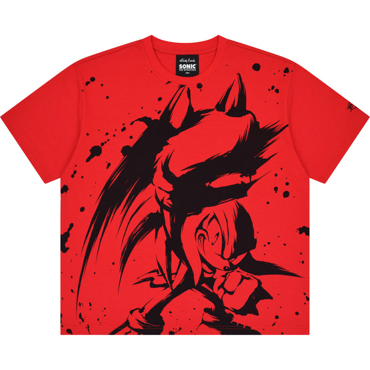Knuckles Front Print Tee