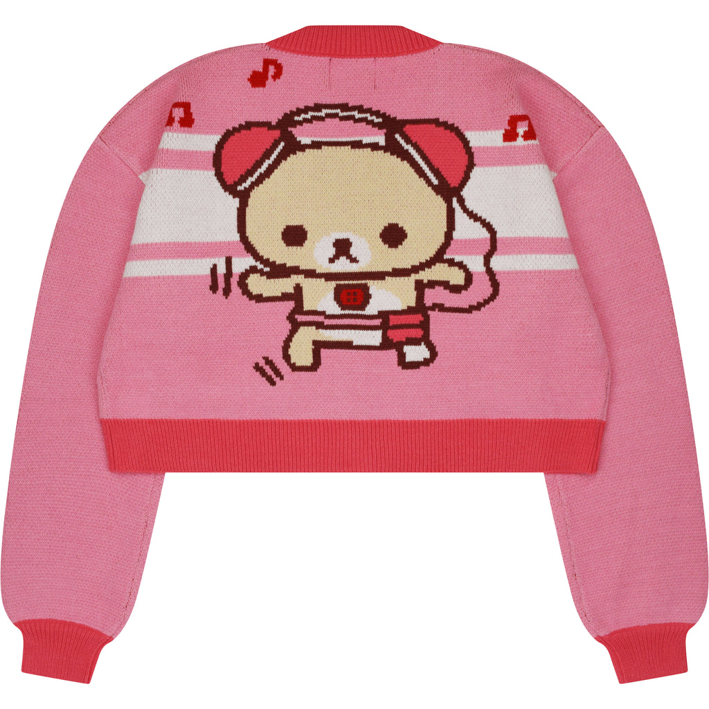 Korilakkuma Dance Cropped Cardigan – Steady Hands