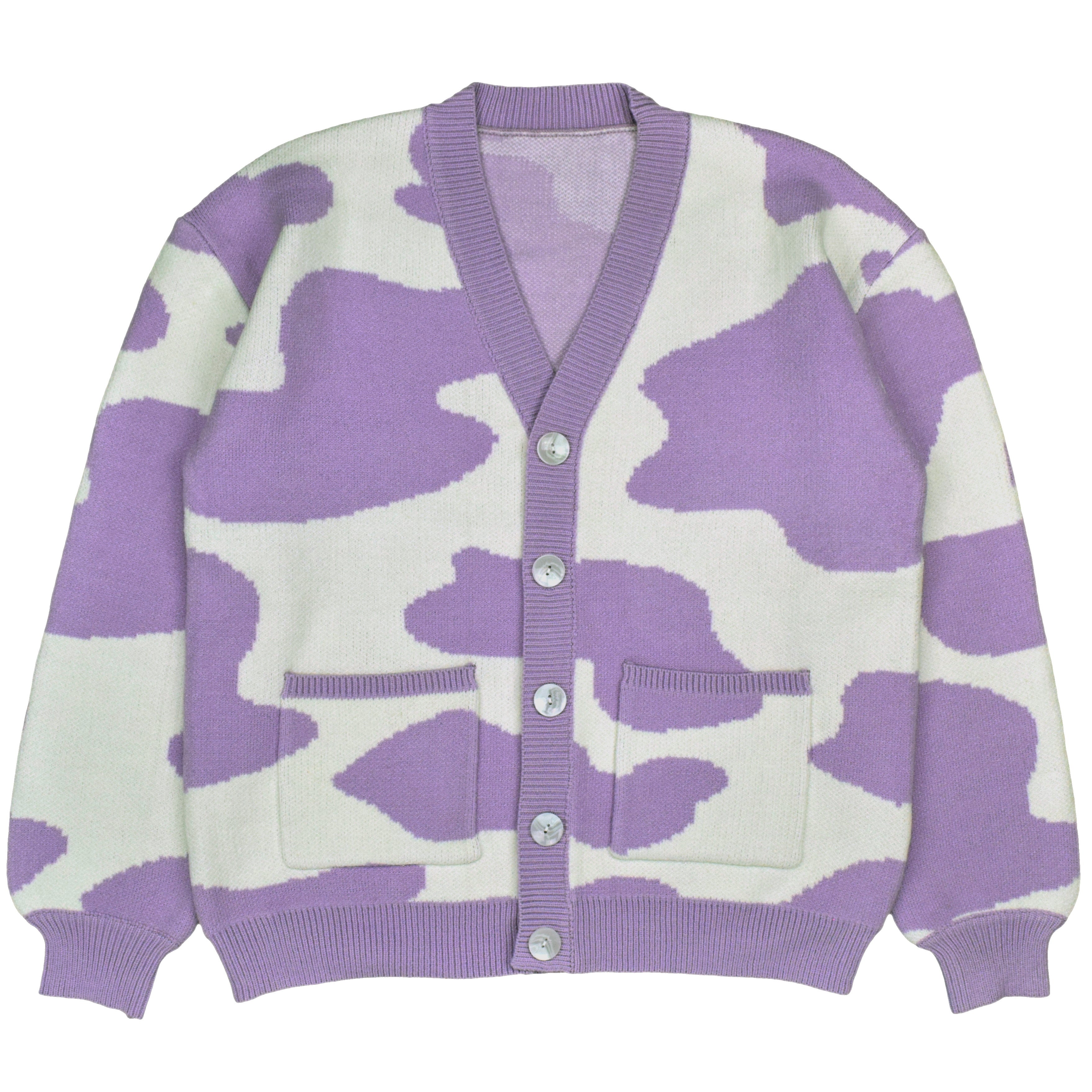 専用　regleam basic logo cardigan Lilac Cowdigan – Steady Hands