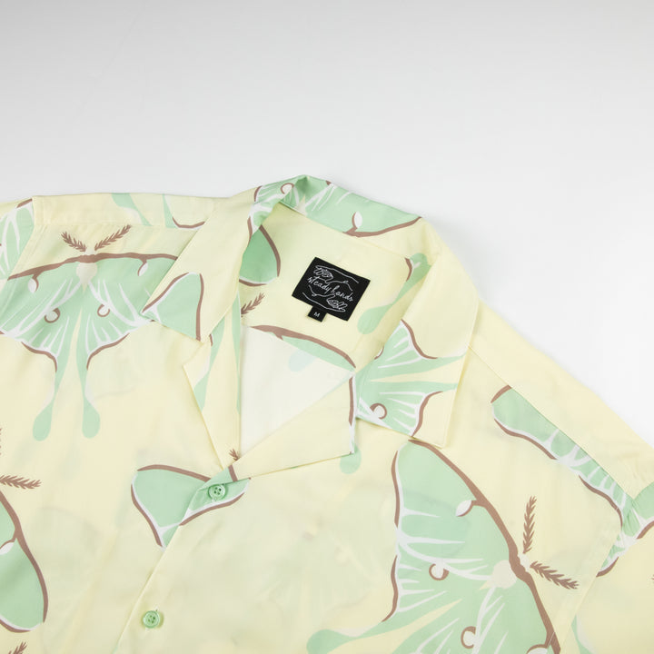 Luna Moth Button Up