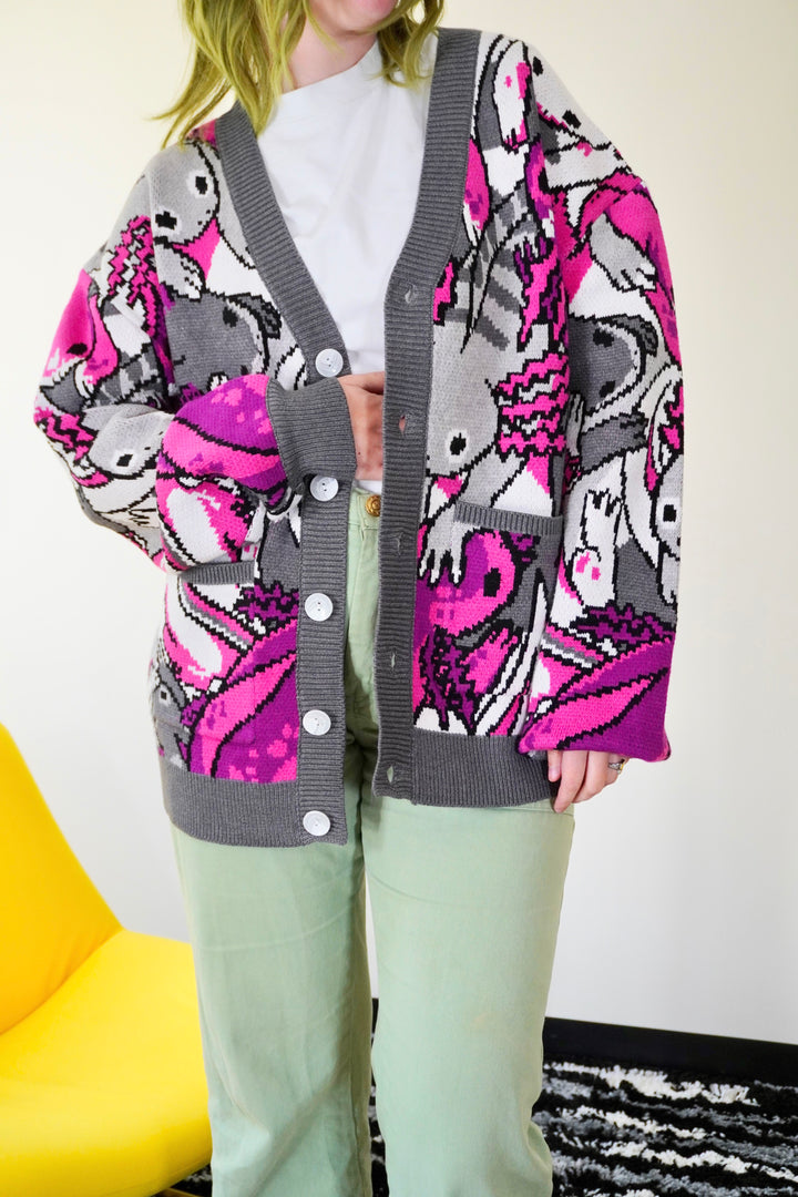 Ace Axolotl Cardigan