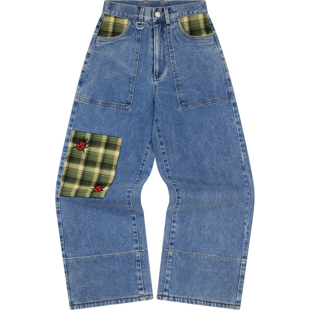 Mackle Bottom Jeans