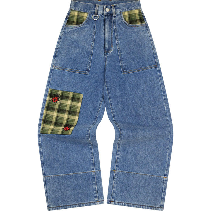 Mackle Bottom Jeans