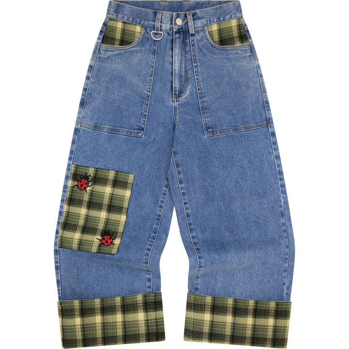 Mackle Bottom Jeans