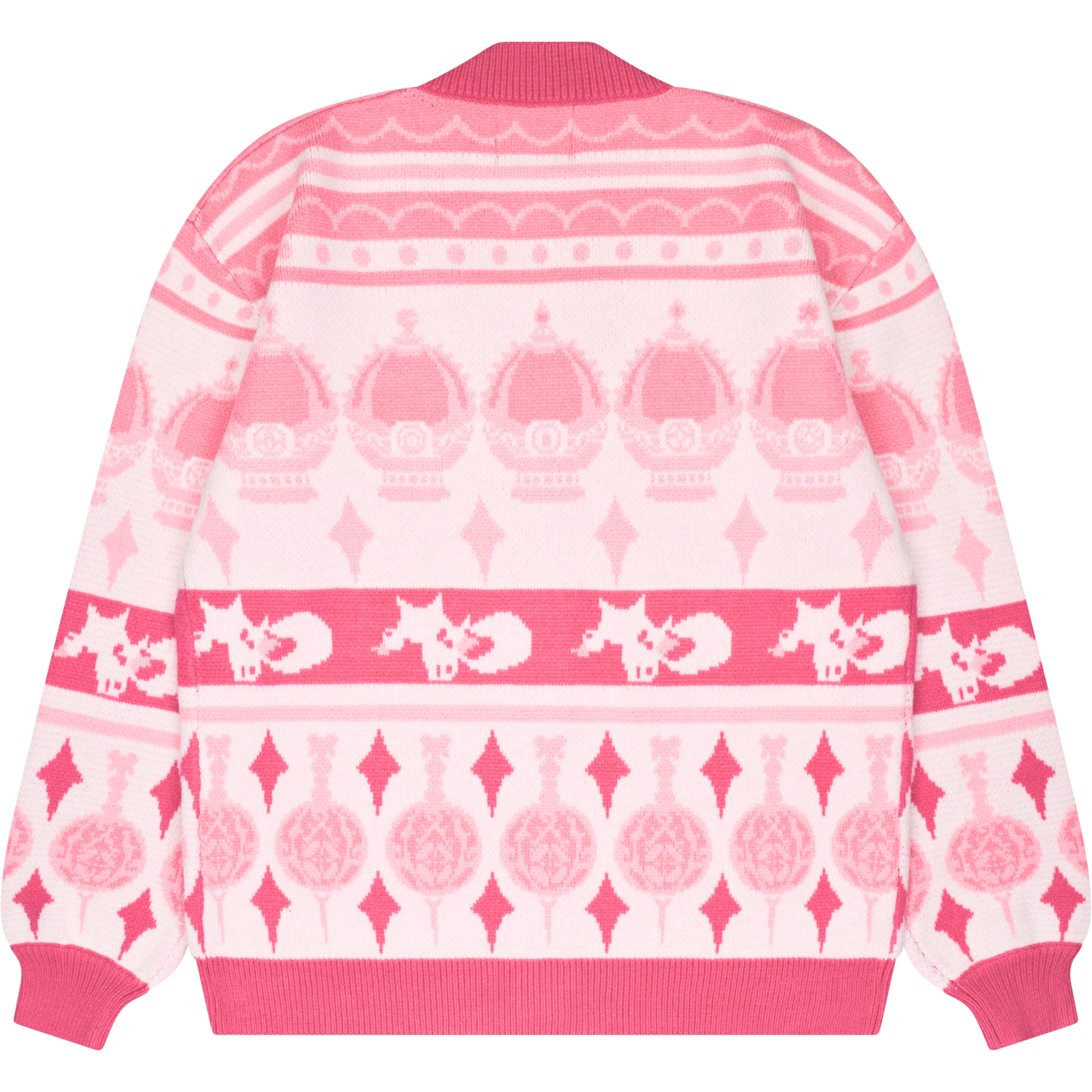 maco♡♡♡ Madoka Magica Patterned Cardigan – Steady Hands