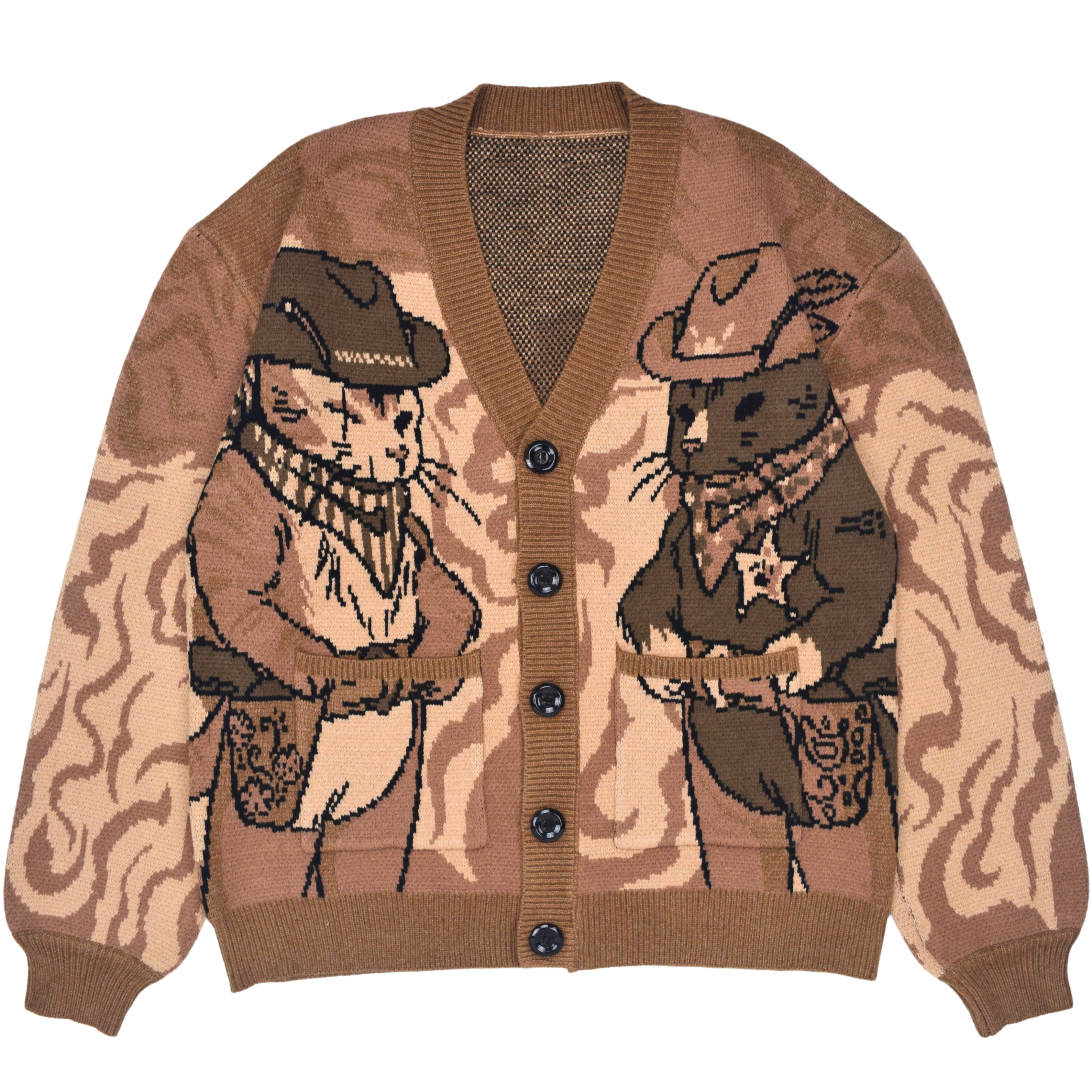 メル67471オオカミとフクロウ ベージュカーディガンmaomadeベスト 20%OFF】オオカミとフクロウ オオカミとゼンマイ仕掛けのペロ