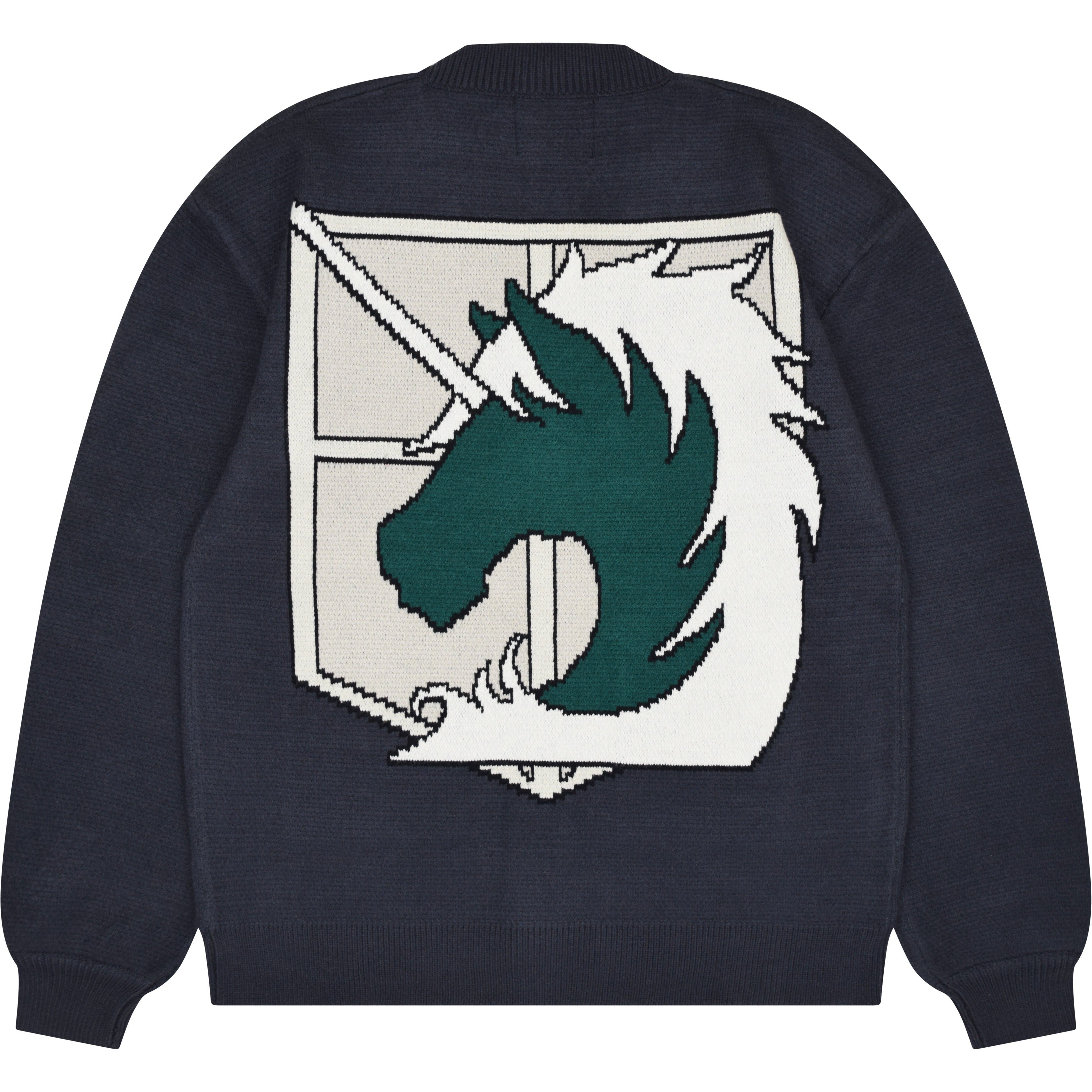 トップス 1PIU1UGUALE3 COMBAT KNIT BY HOSHIBA Military Police Cardigan – Steady Hands