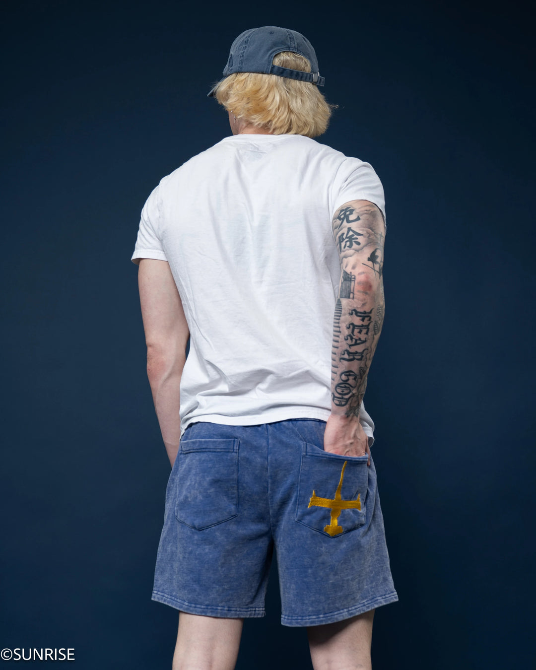See You Blue Shorts