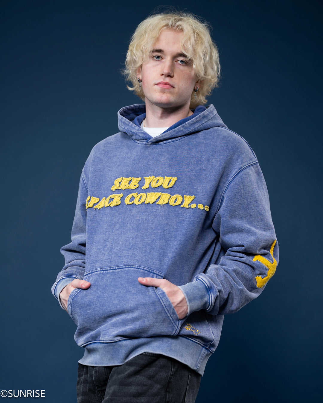 See You Blue Hoodie