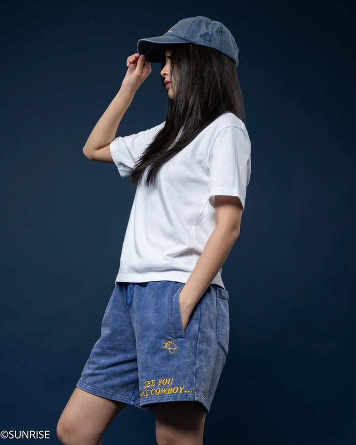 See You Blue Shorts