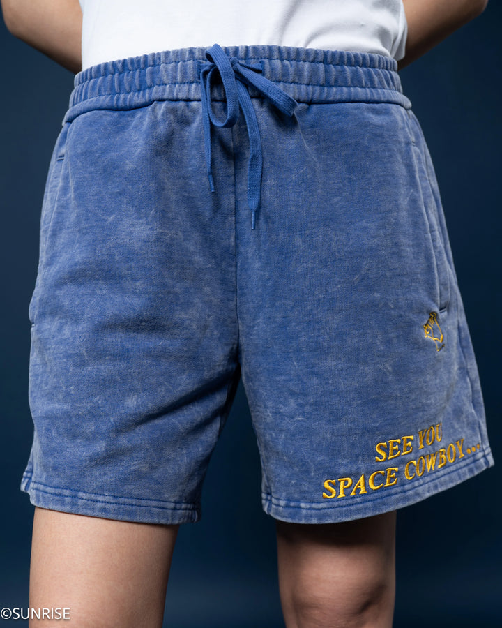 See You Blue Shorts