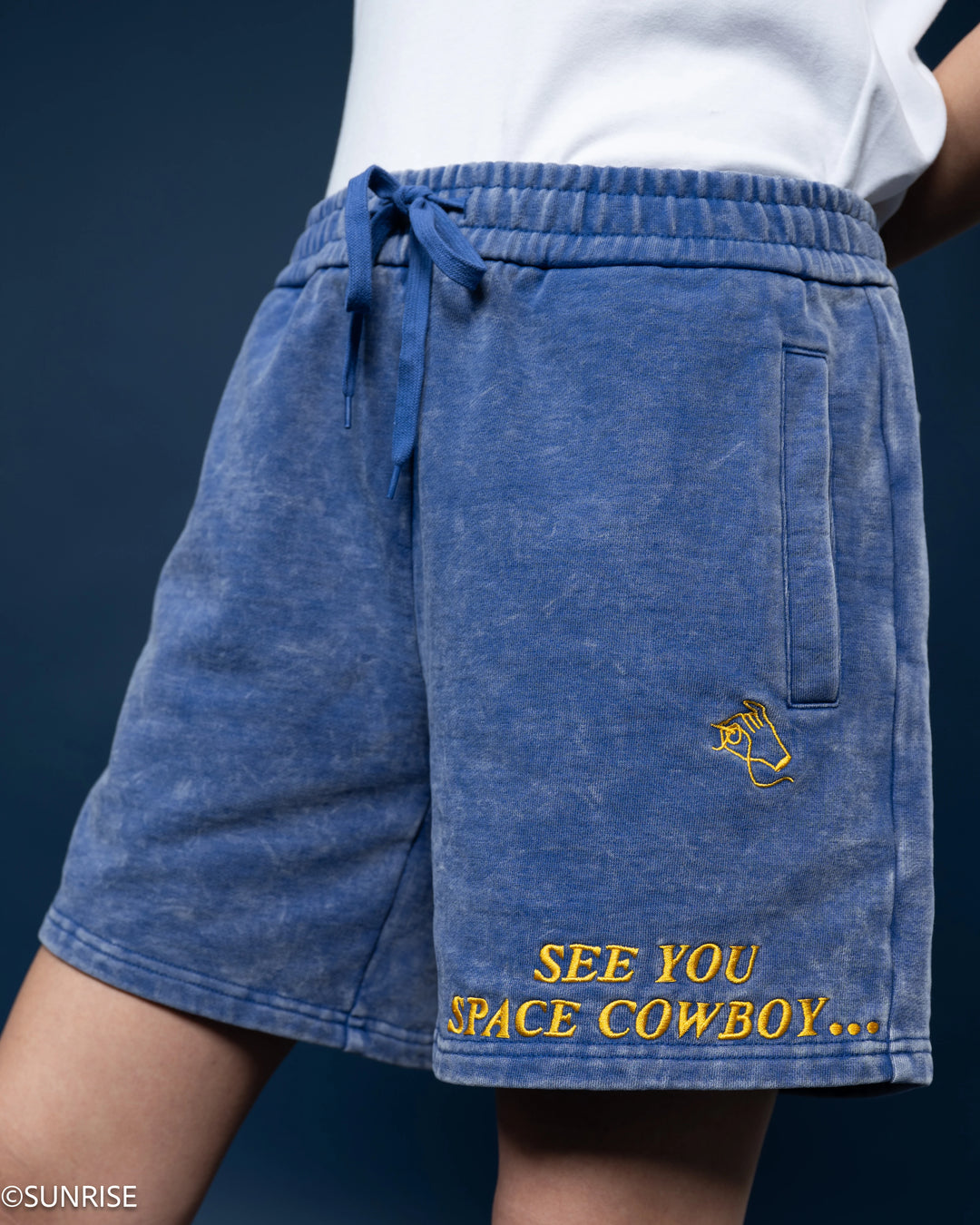 See You Blue Shorts
