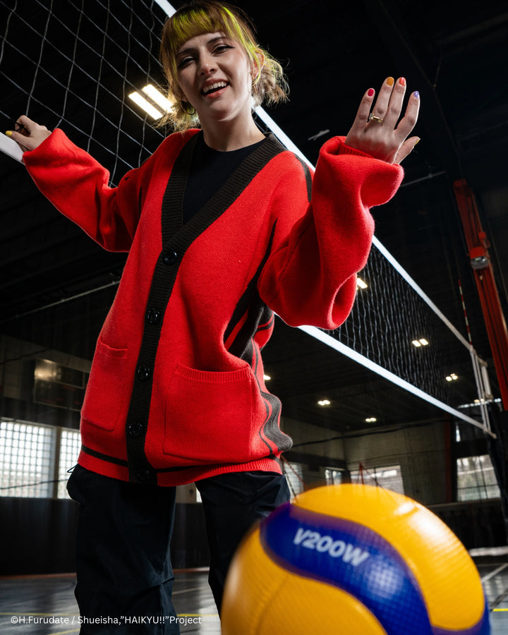 Nekoma Mascot Cardigan