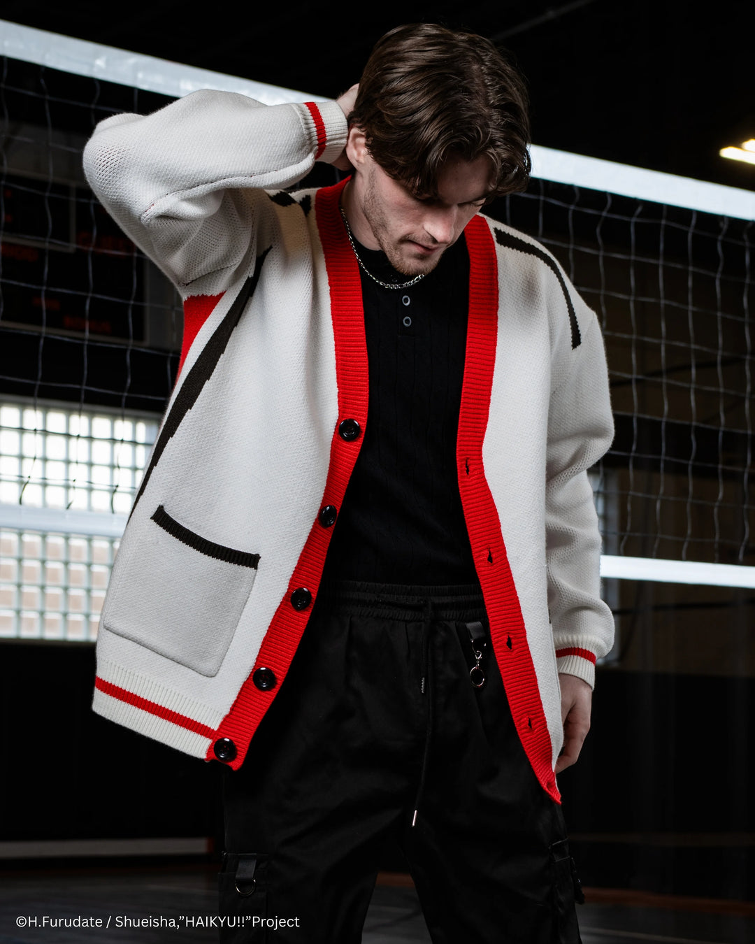 Nekoma Mascot Cardigan V2