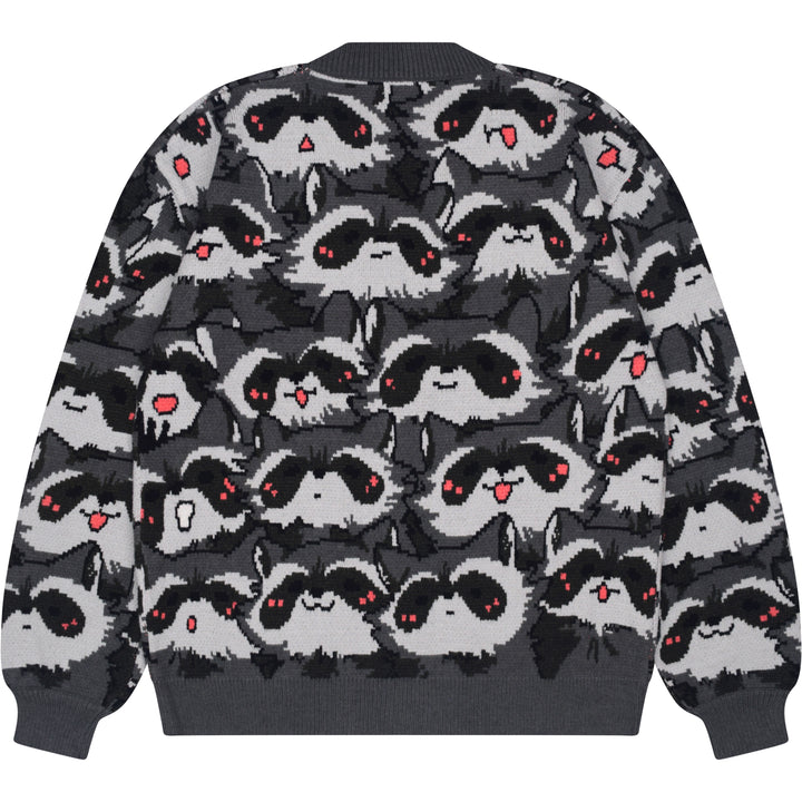 Nice Racc-oon Cardigan