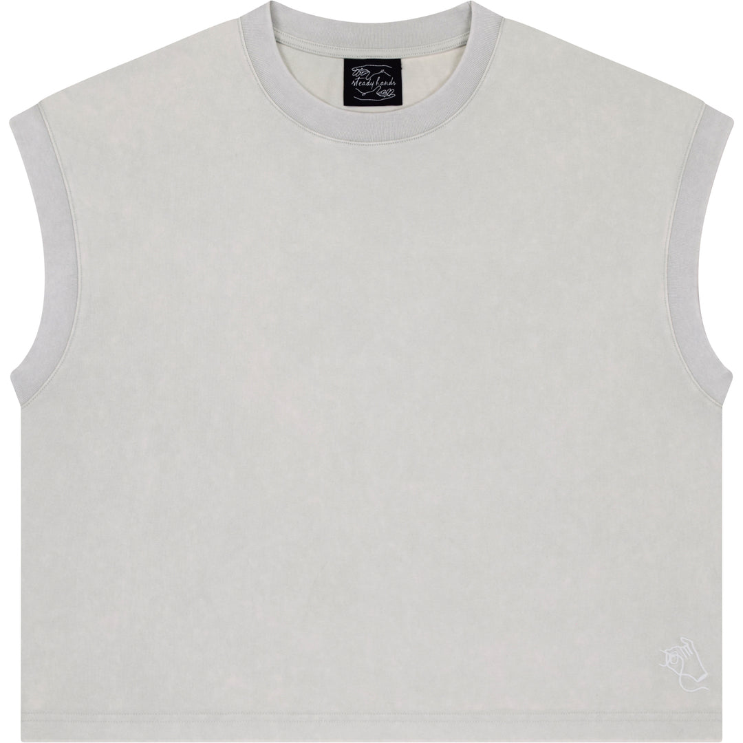 Off White Washed Tank