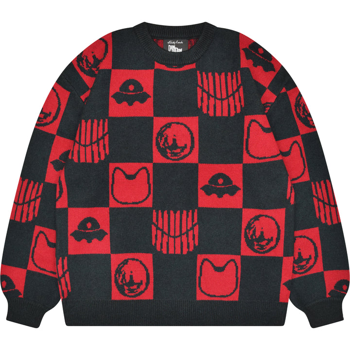 Okarun Patterned Sweater