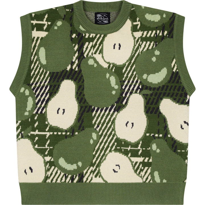 Plaid Pear Vest