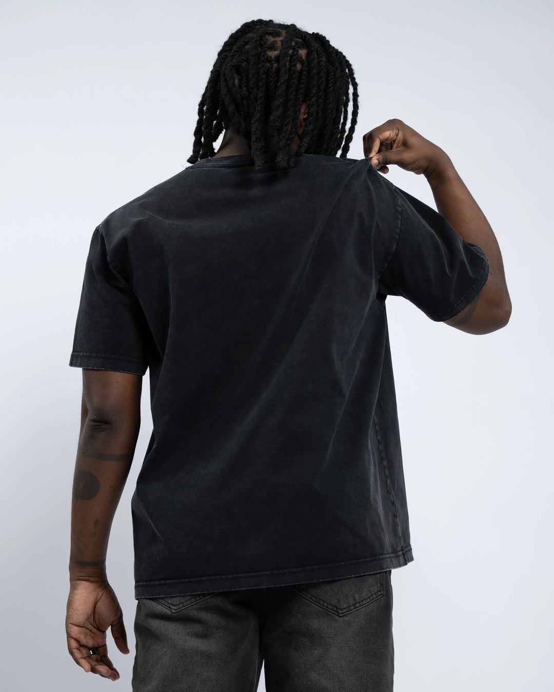 Black Washed Tee