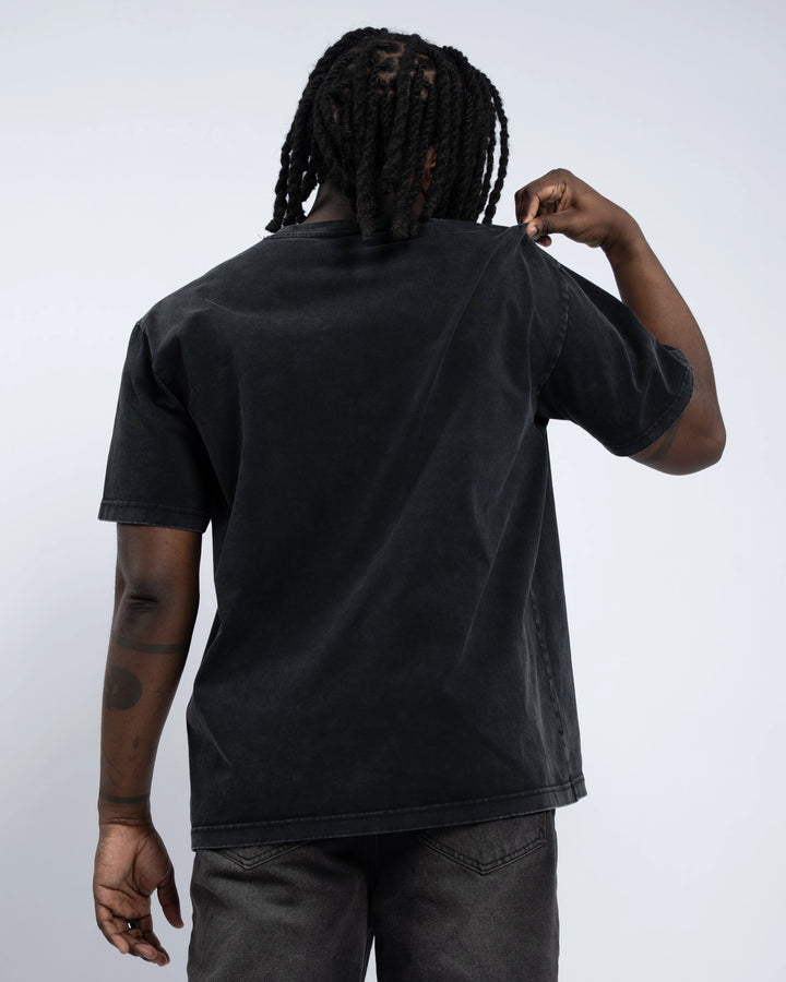 Black Washed Tee