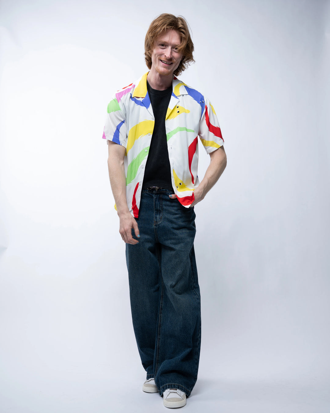 Worm on a String Button Up