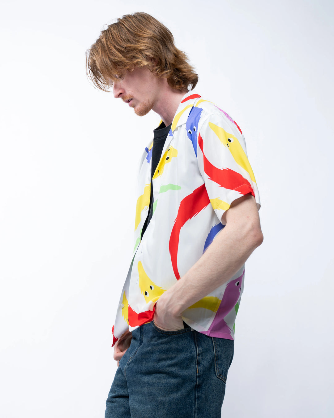 Worm on a String Button Up