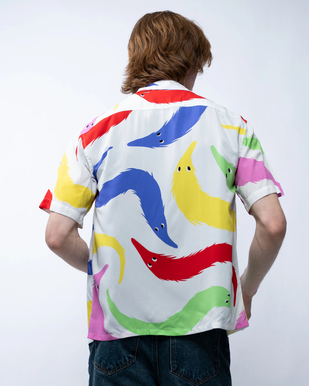 Worm on a String Button Up