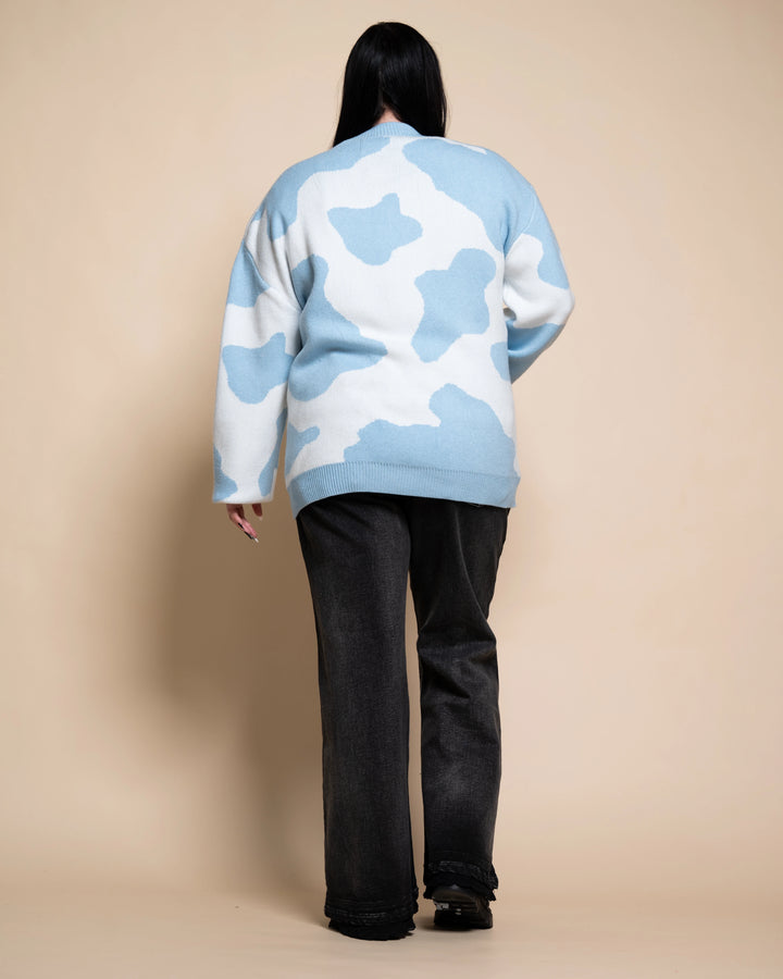 Baby Blue Cowdigan