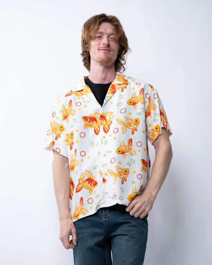 Swimmin' Around Button Up