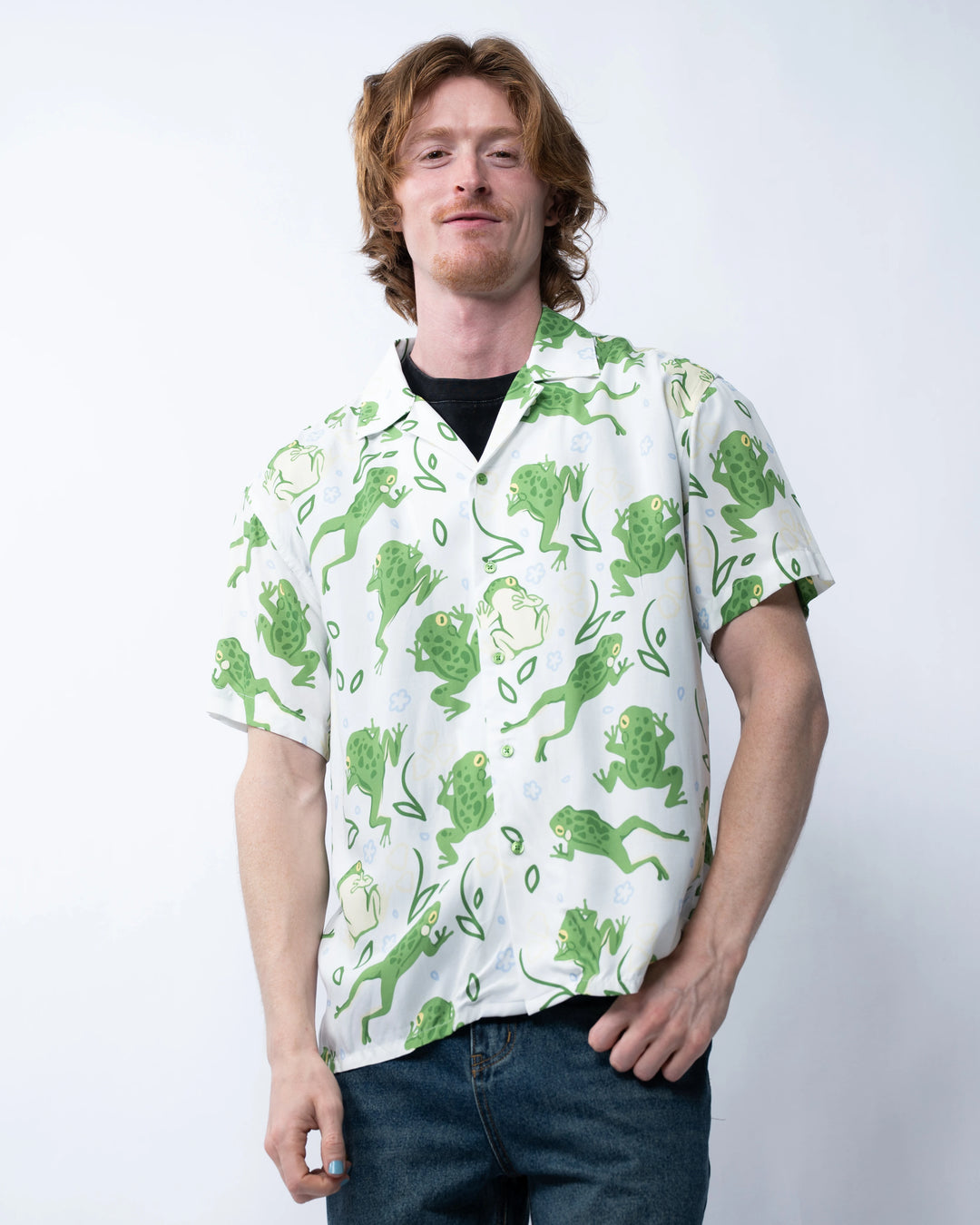Hoppin' Around Button Up