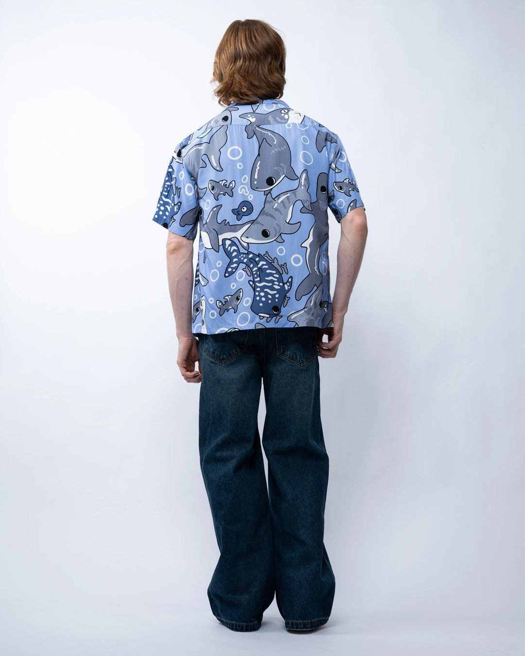 Shark Week Button Up