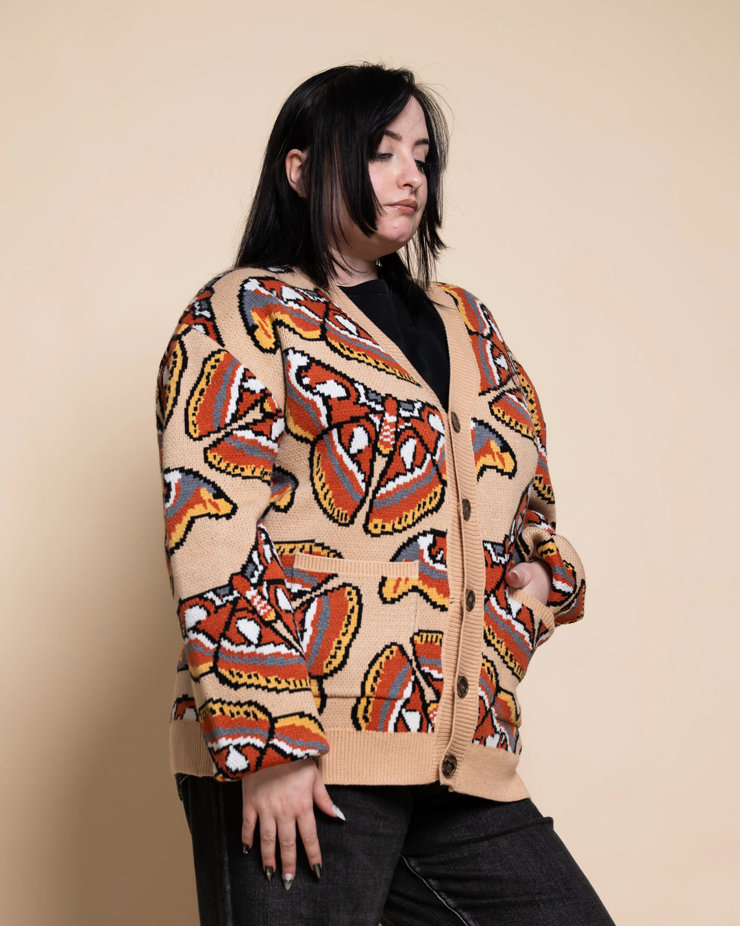 Atlas Moth Cardigan
