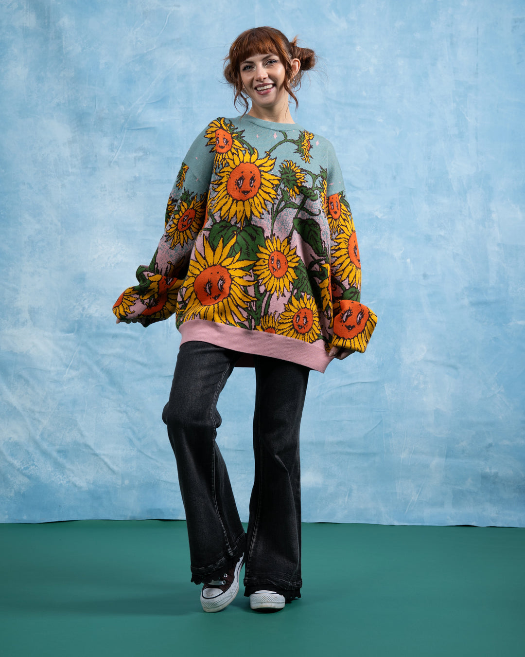 Sunflowers Sweater