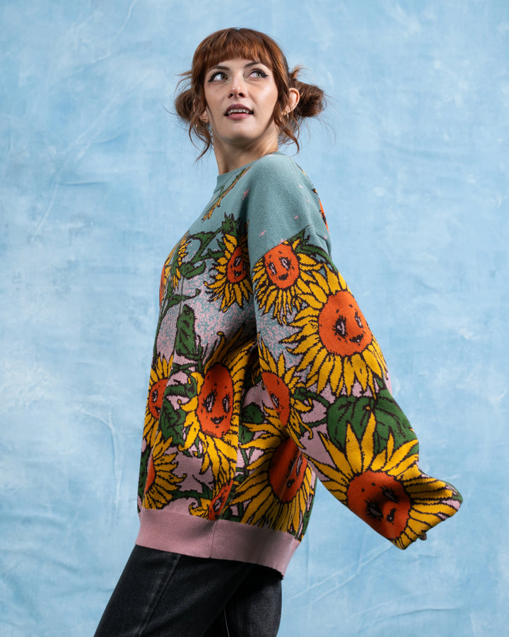 Sunflowers Sweater