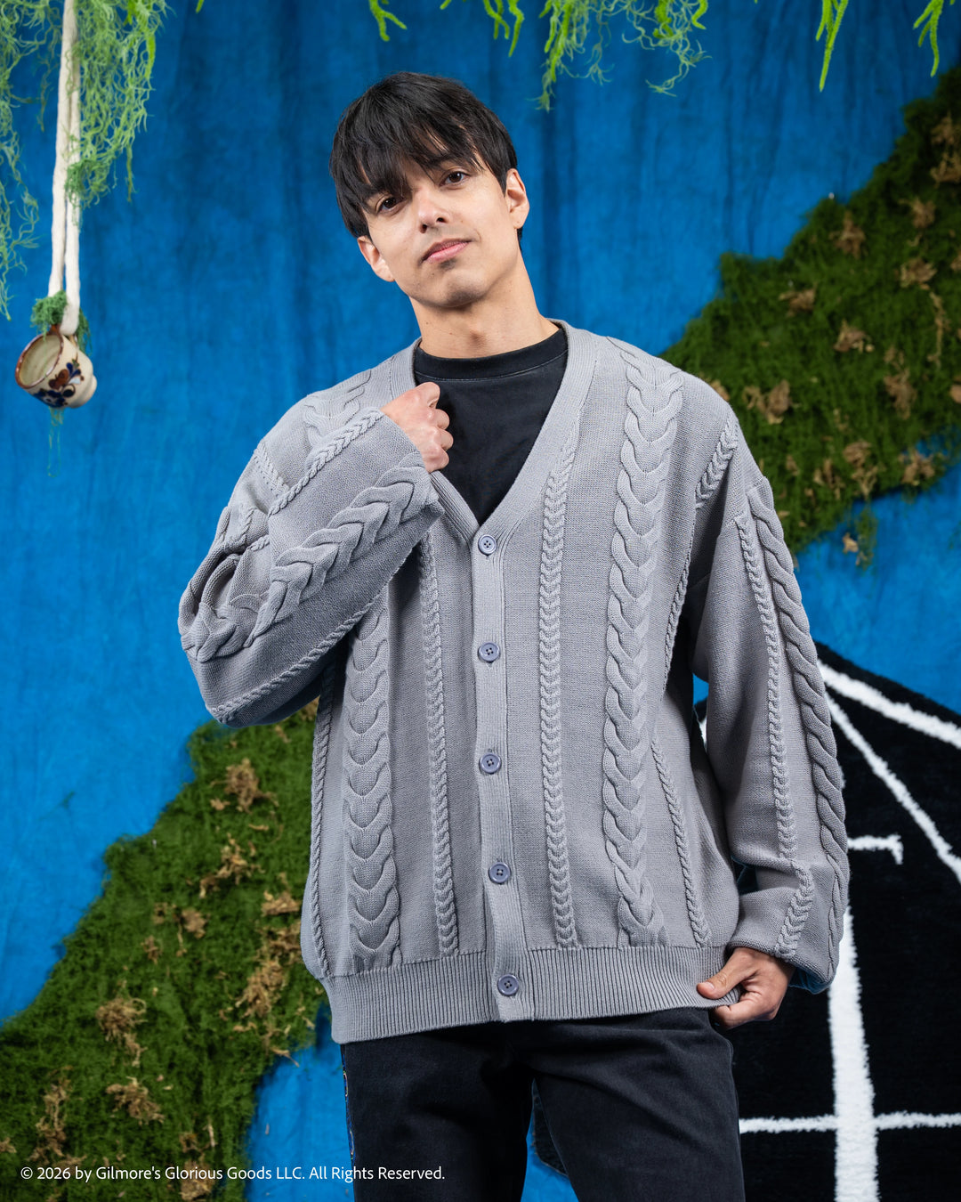 Yasha Braided Cardigan
