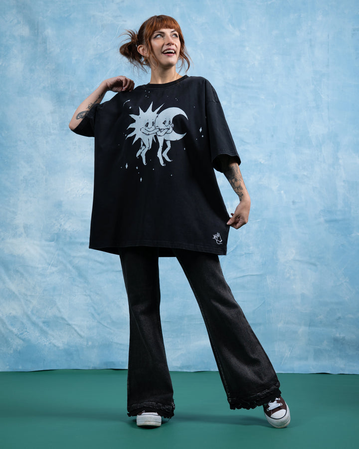 B&W Sun & Moon Tee