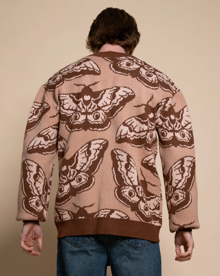 Giant Peacock Moth Cardigan
