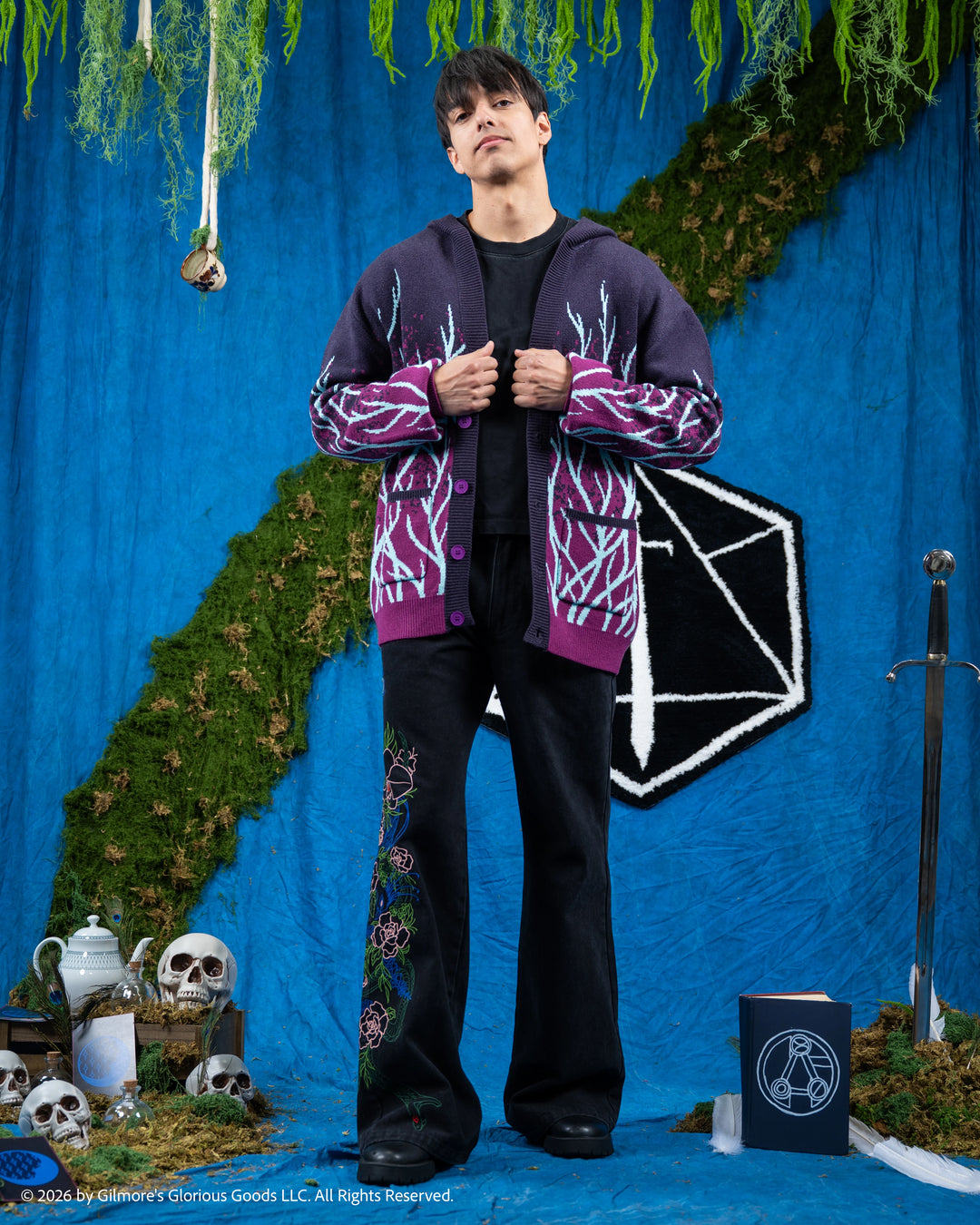 Caduceus Cardigan