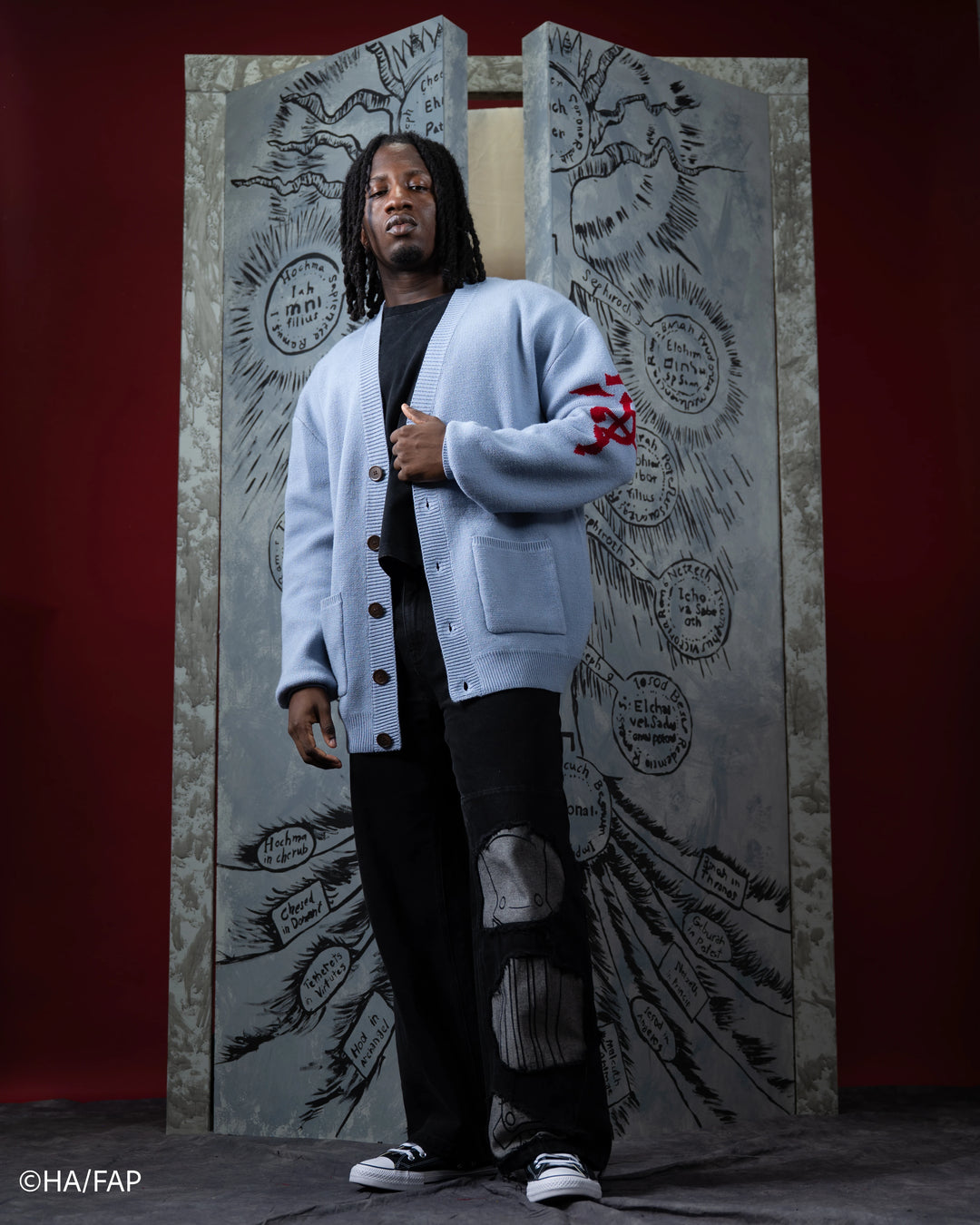Blood Seal Cardigan