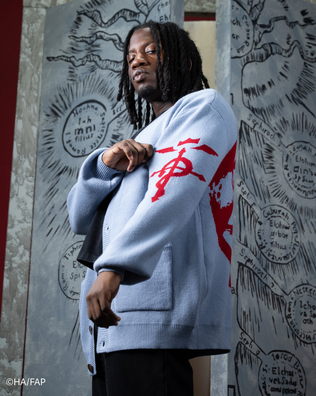 Blood Seal Cardigan
