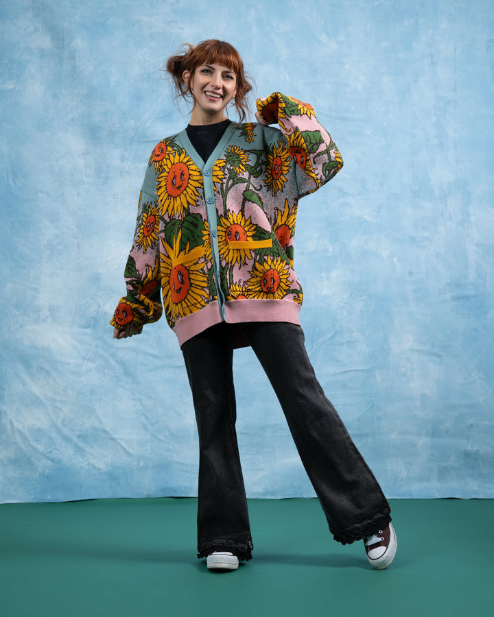 Sunflowers Cardigan