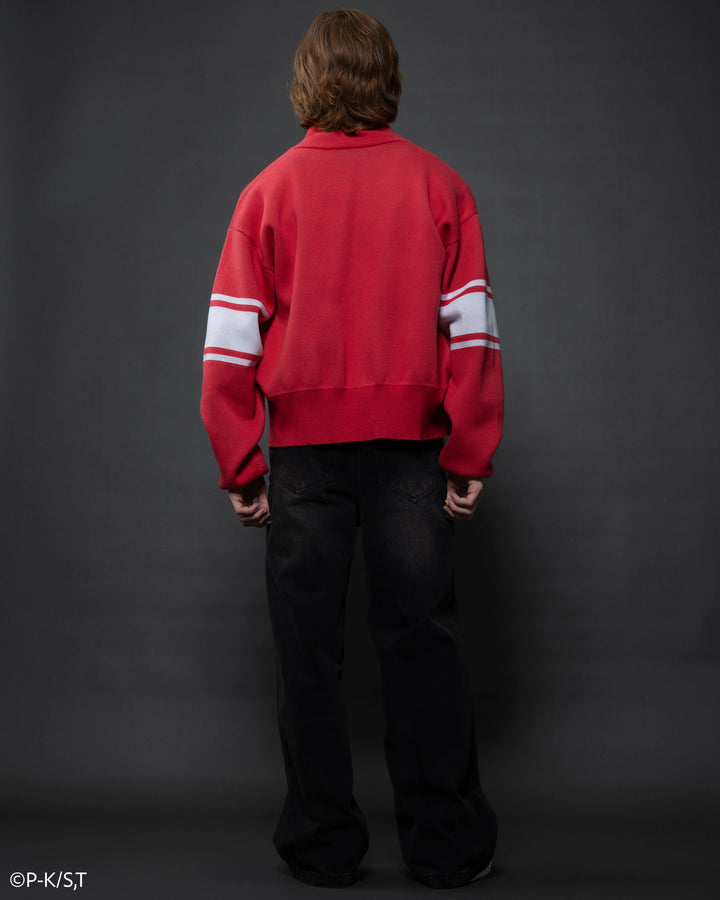 Amu Knit Zip Up