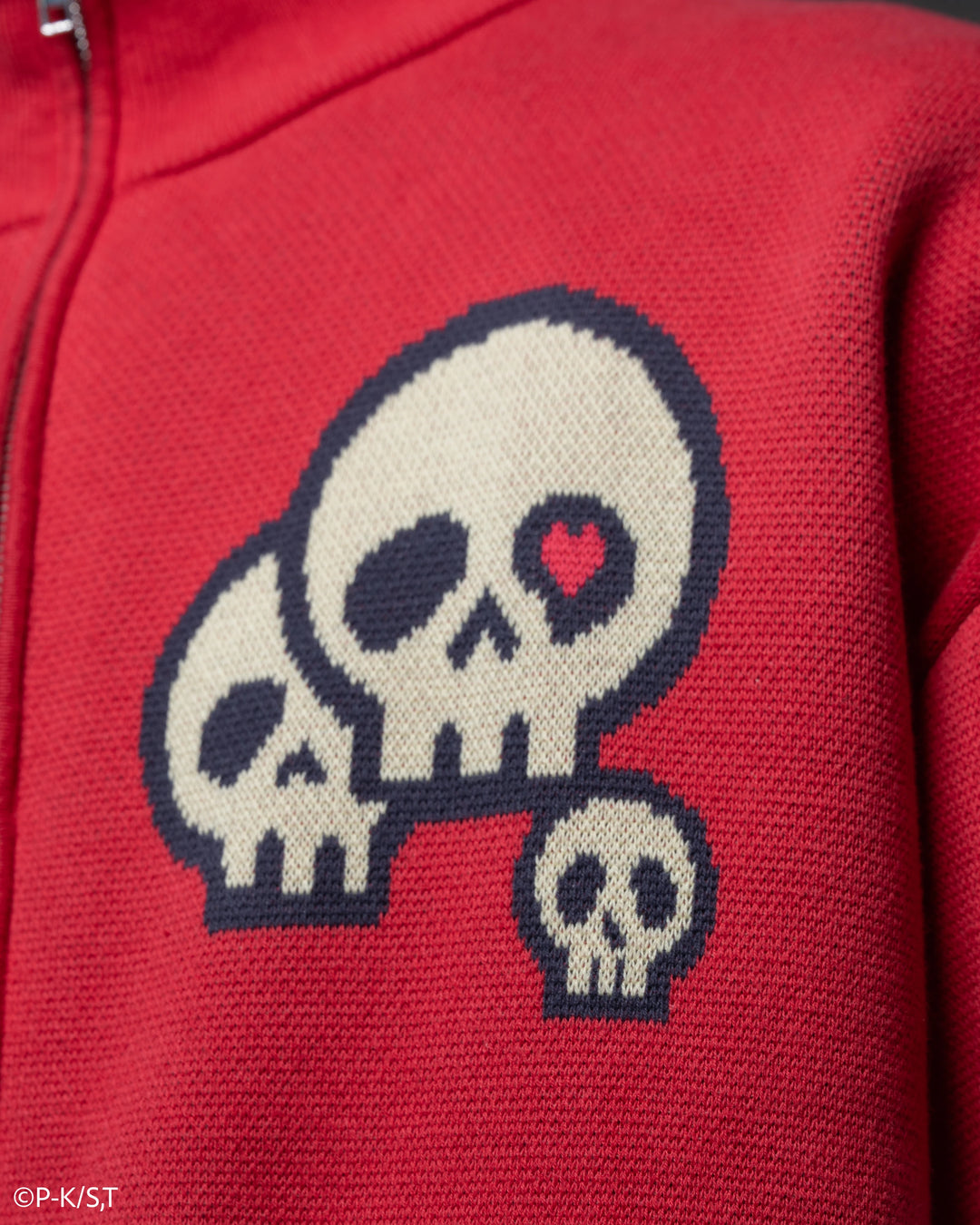 Amu Knit Zip Up