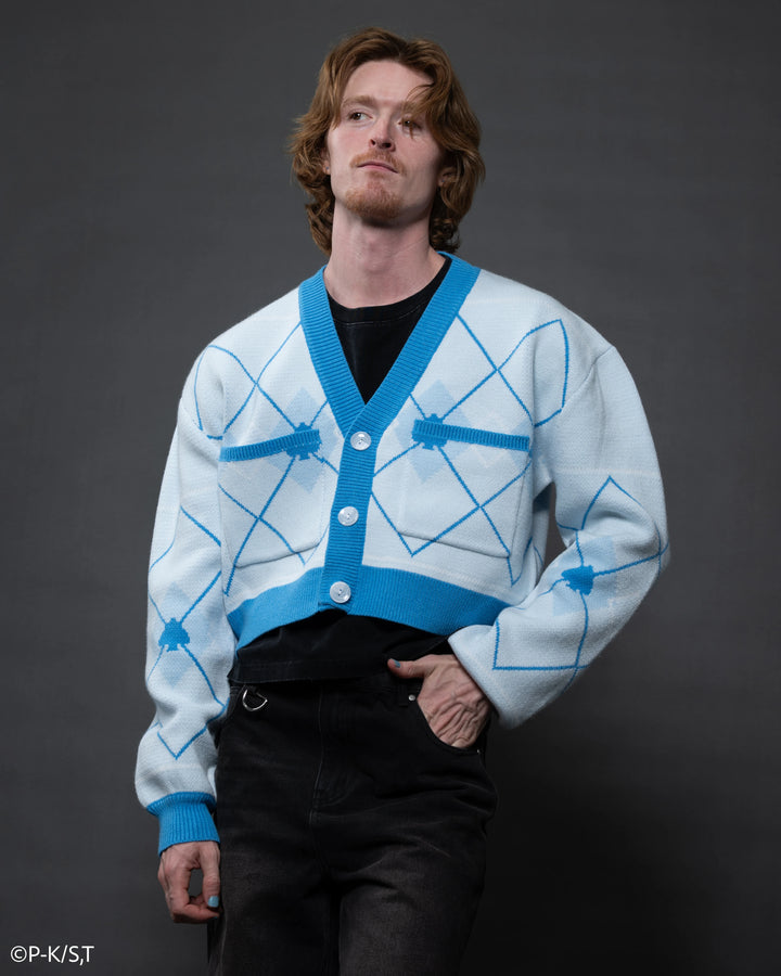 Amu Spade Cropped Cardigan