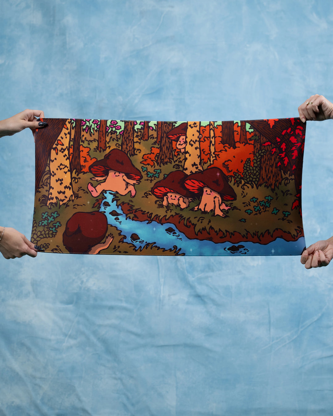 Mushroom Friends Desk Mat