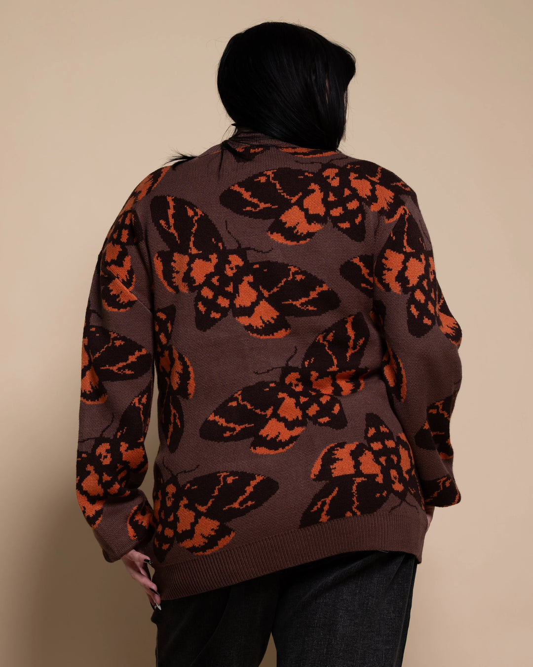 Death's-Head Hawkmoth Cardigan