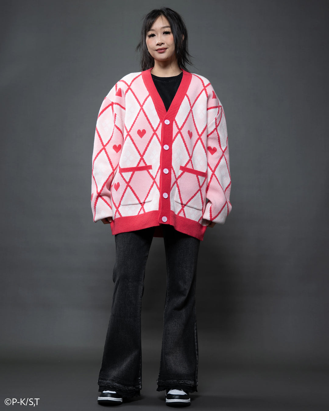 Amu Heart Cardigan