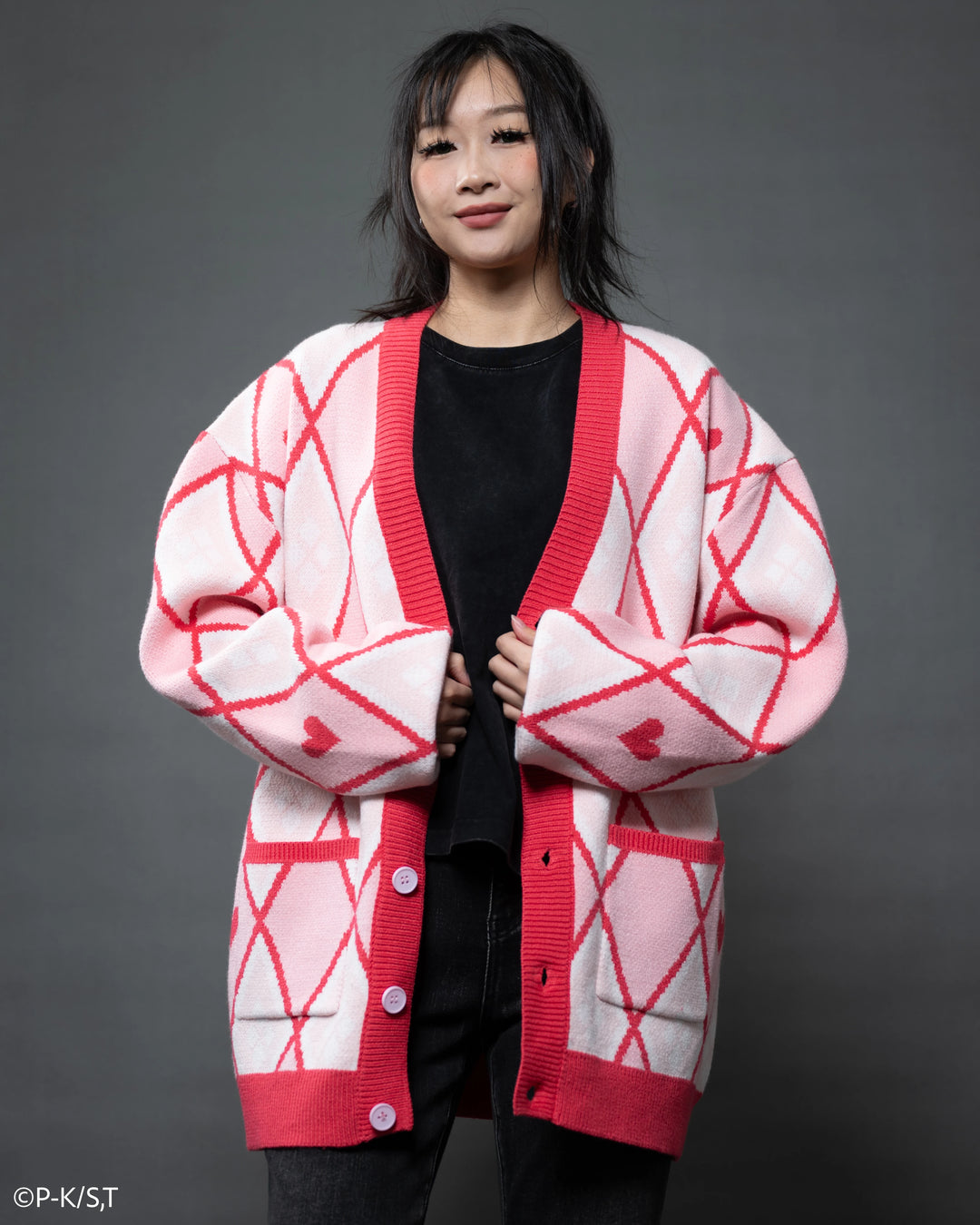 Amu Heart Cardigan