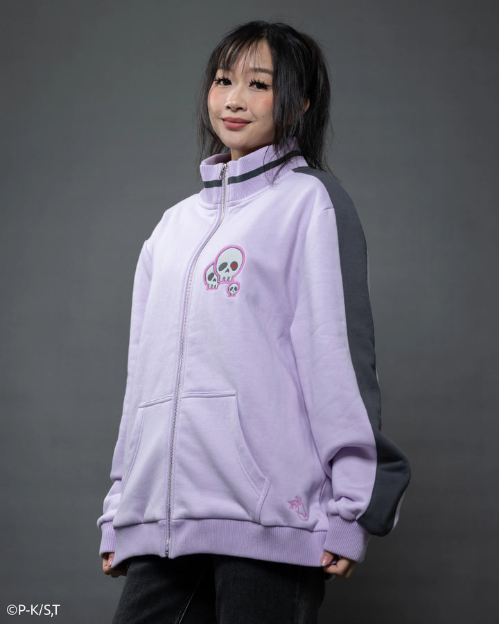 Amu Skull Zip Up