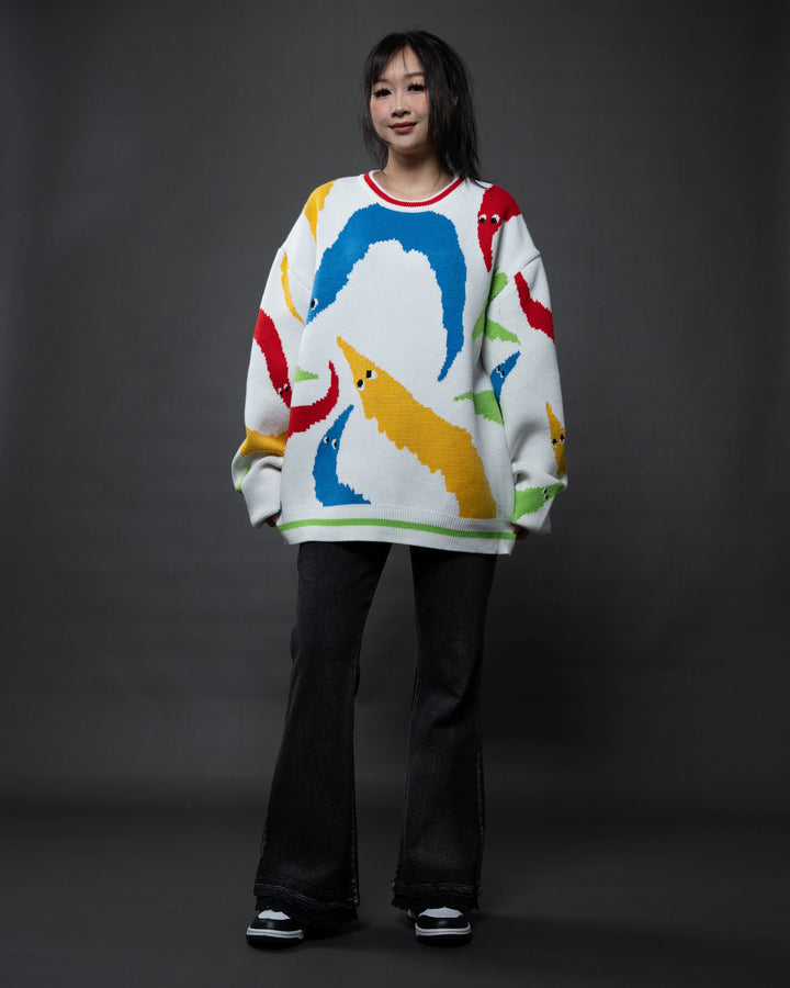 Worm on a String Sweater